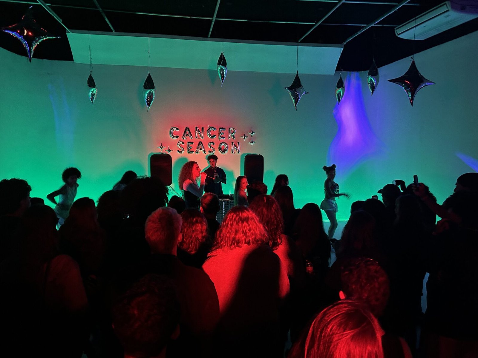 Estúdio do Espaço Opalina durante um evento